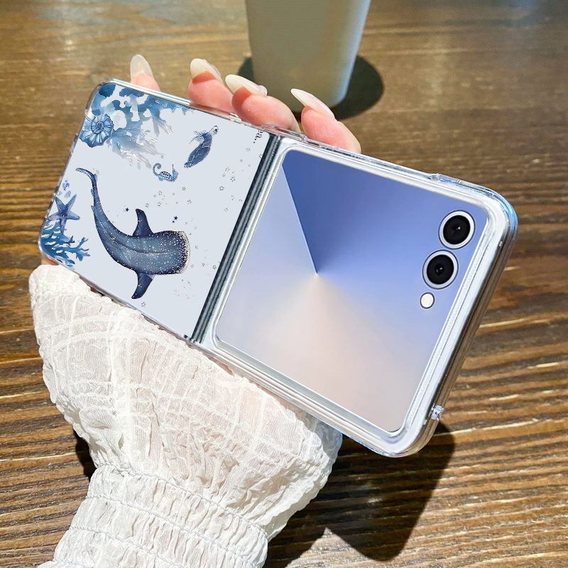 Whale Pattern Phone Case For S - Phone Cases Z Fold 4 incelemesi ve fiyatı