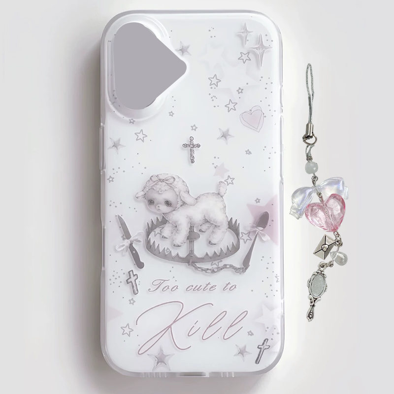 Y2k Korean INS Creative Cute P - Phone Cases For Girls incelemesi ve fiyatı