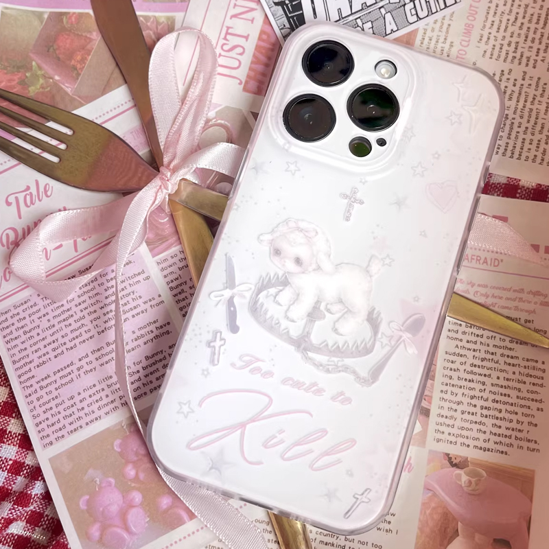 Y2k Korean INS Creative Cute P - Phone Cases For Girls incelemesi ve fiyatı