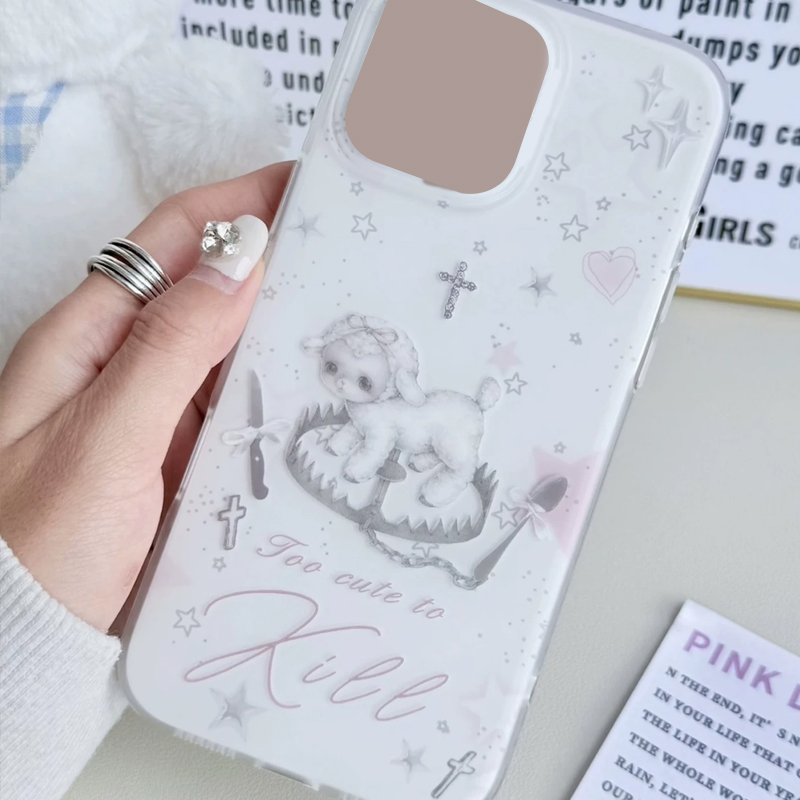 Y2k Korean INS Creative Cute P - Phone Cases For Girls incelemesi ve fiyatı