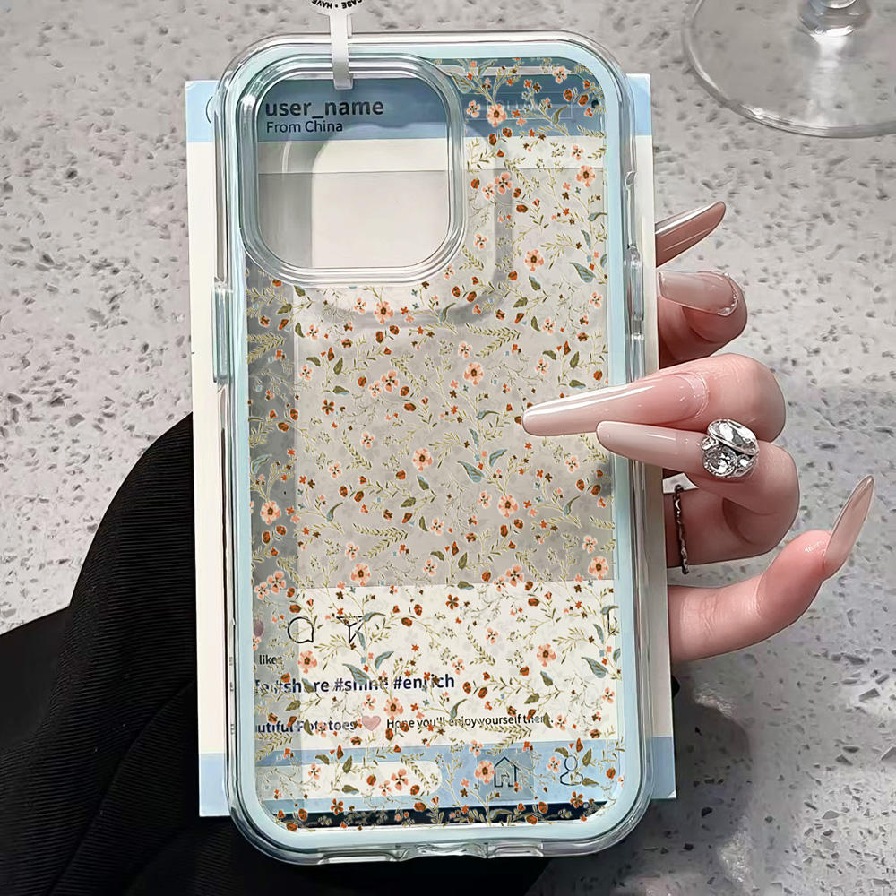 Wildflowers Clear Phone Case F - Phone Cases Protective incelemesi ve fiyatı