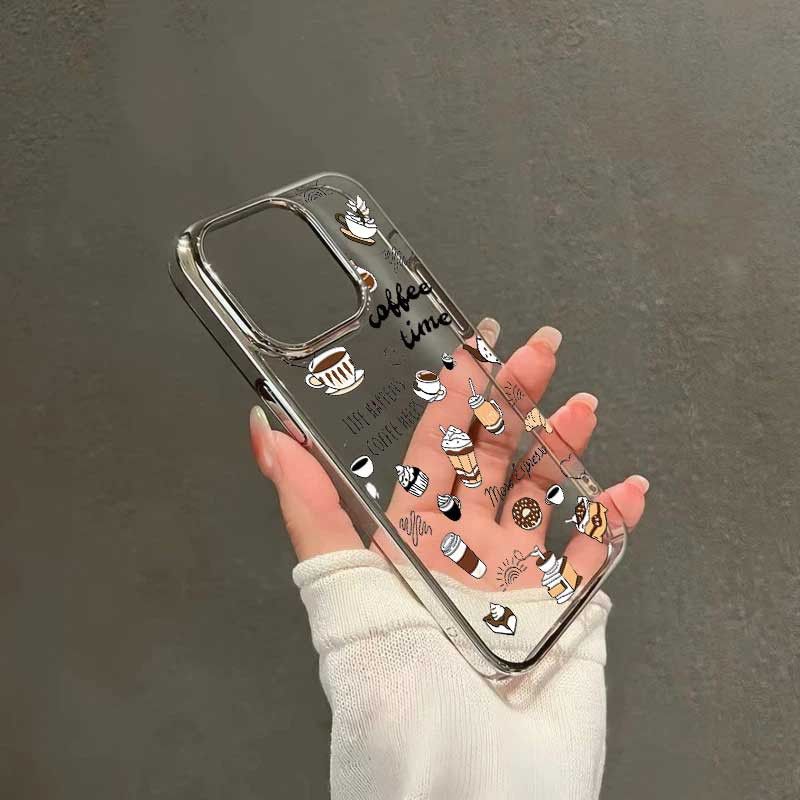 Letter Coffee Graffiti Phone C - Phone Cases Drop Proof incelemesi ve fiyatı