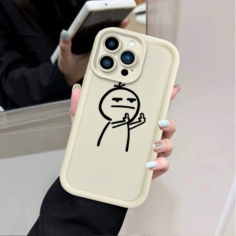 Cartoon Fun Stickman Soft Phon - Phone Cases Protective incelemesi ve fiyatı