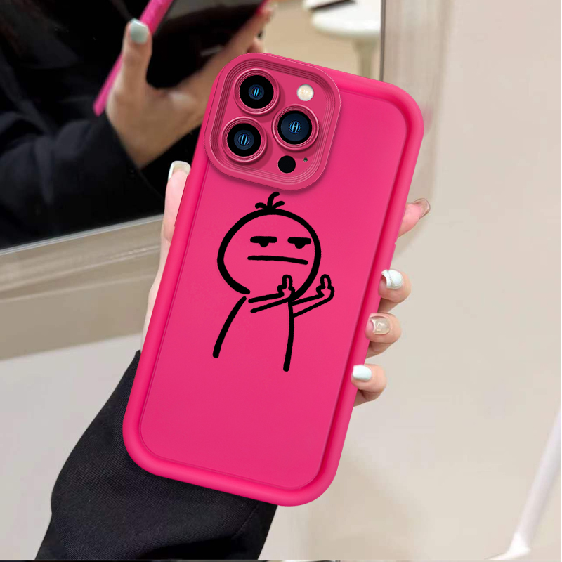 Cartoon Fun Stickman Soft Phon - Phone Cases Protective incelemesi ve fiyatı