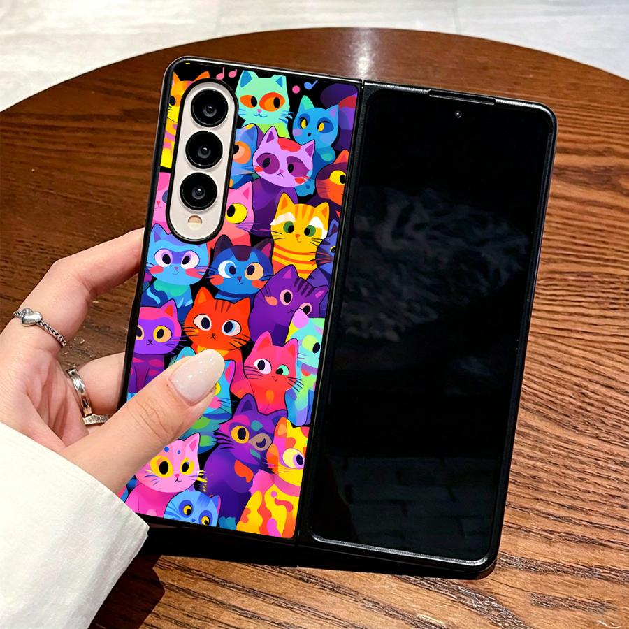 Full Cover Cat Phone Cover Cas - Phone Cases Z Fold 4 incelemesi ve fiyatı