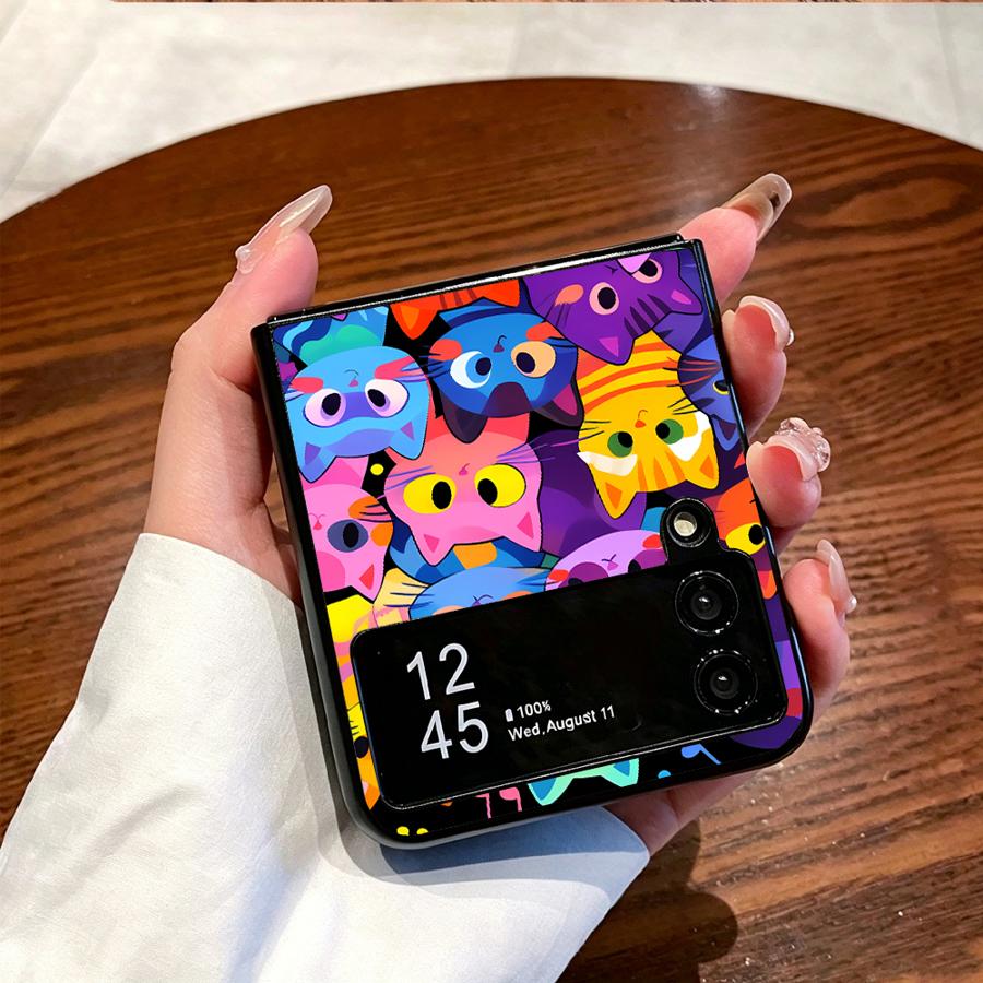 Full Cover Cat Phone Cover Cas - Phone Cases Z Fold 4 incelemesi ve fiyatı
