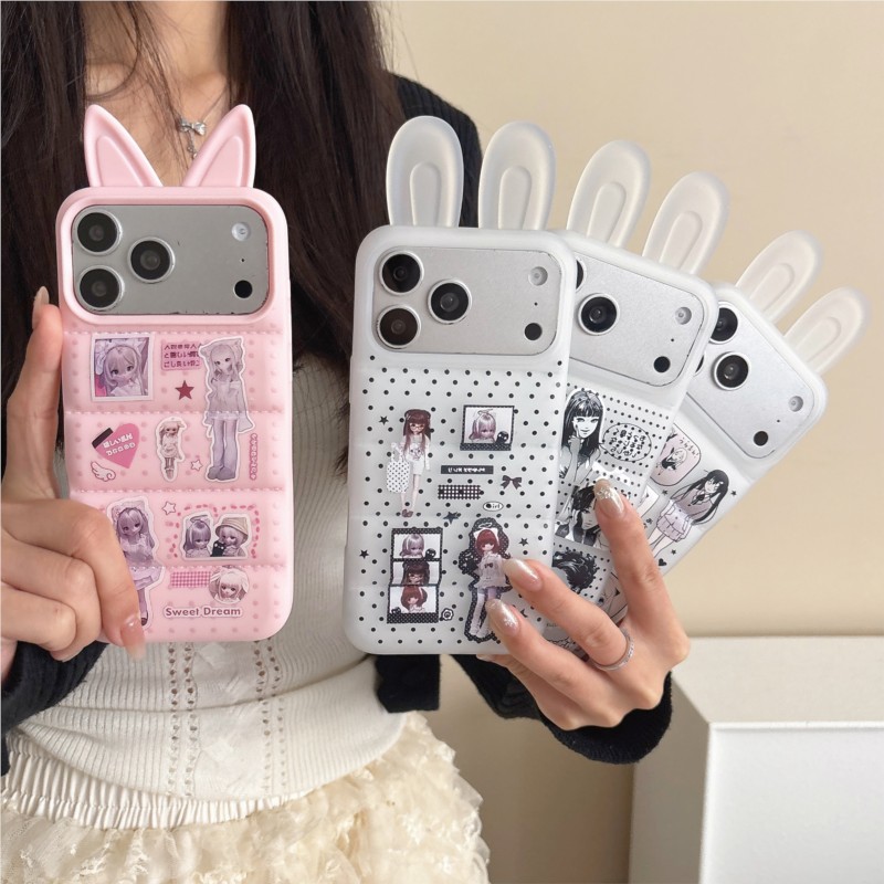 Japanese Y2K Cute Bunny Ear Ph - Phone Cases For Girls incelemesi ve fiyatı