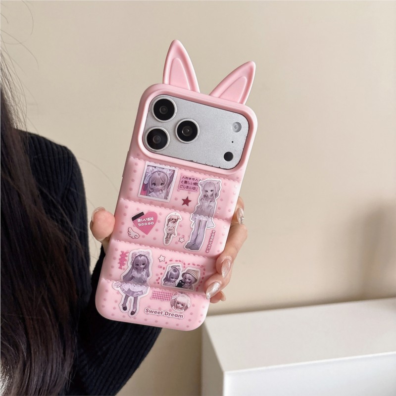 Japanese Y2K Cute Bunny Ear Ph - Phone Cases For Girls incelemesi ve fiyatı